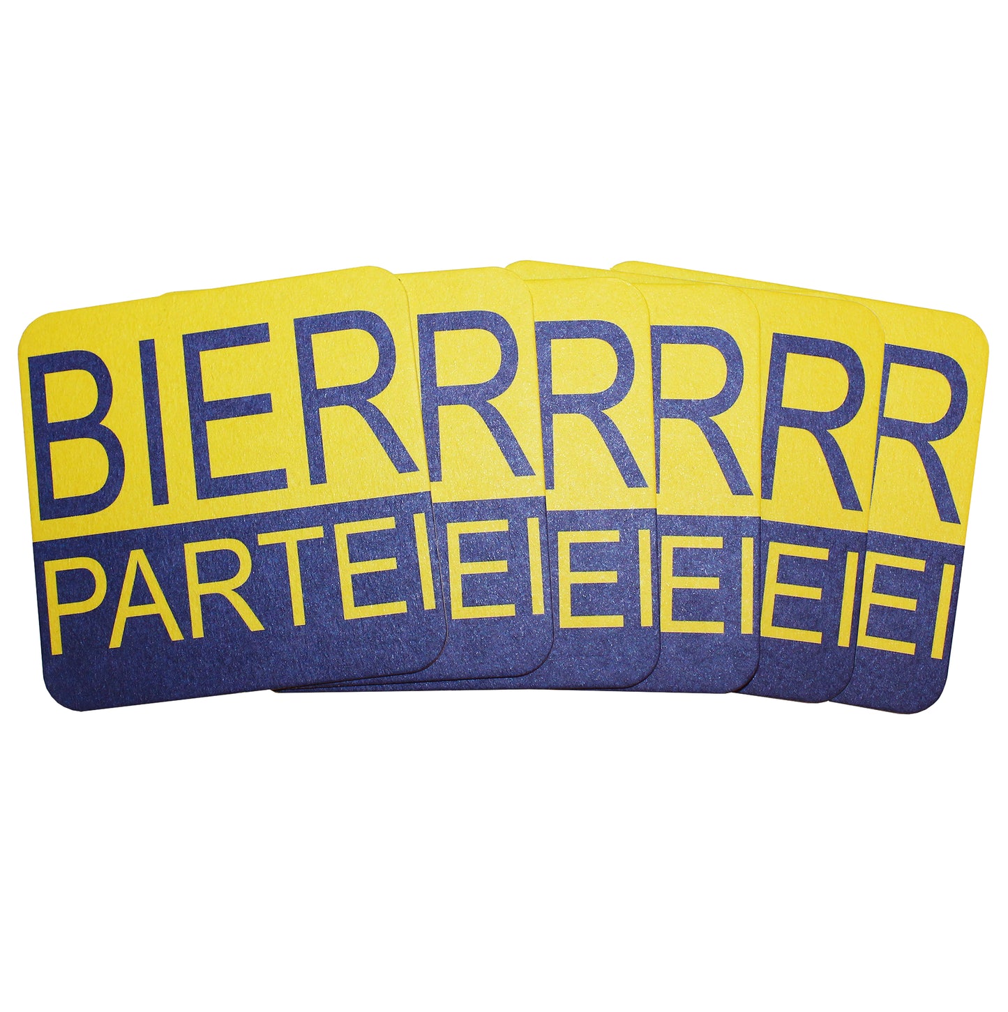 Bierpartei Bierdeckel-Set