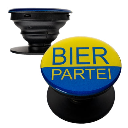 Bierpartei 'Handyhalterung'